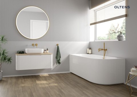 Hamnes Oltens Hamnes wanna narożna 170x80 cm prawa biała 11009000 Hamnes Oltens Hamnes wanna narożna 170x80 cm prawa biała 11009000