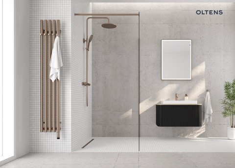 Kolma Oltens Kolma umywalka 61x47,5 cm wpuszczana prostokątna z powłoką SmartClean biała 41708000