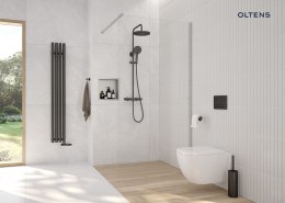 Langan Oltens Langan Slim odpływ prysznicowy liniowy 70 cm chrom/stal nierdzewna 30010100