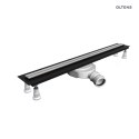 Langan Oltens Langan Slim odpływ prysznicowy liniowy 70 cm chrom/stal nierdzewna 30010100