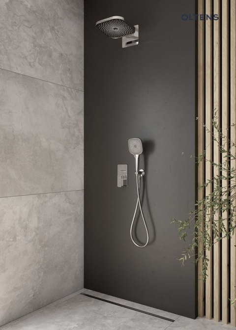 Langan Oltens Langan Slim odpływ prysznicowy liniowy 80 cm chrom/stal nierdzewna 30011100