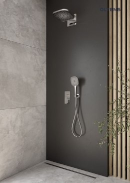 Langan Oltens Langan Slim odpływ prysznicowy liniowy 90 cm chrom/stal nierdzewna 30012100