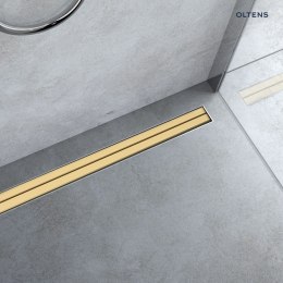 Langan Slim Oltens Langan Slim 60 maskownica odpływu prysznicowego liniowego złoto połysk/złoto szczotkowane 30017800