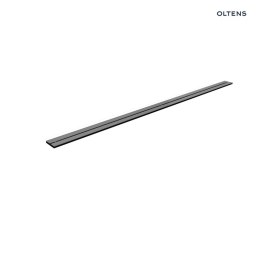 Langan Slim Oltens Langan Slim 70 maskownica odpływu prysznicowego liniowego grafit połysk/grafit szczotkowany 30018400