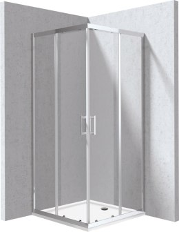 Deante Kabina prysznicowa z brodzikiem kwadratowa - 80x80 cm