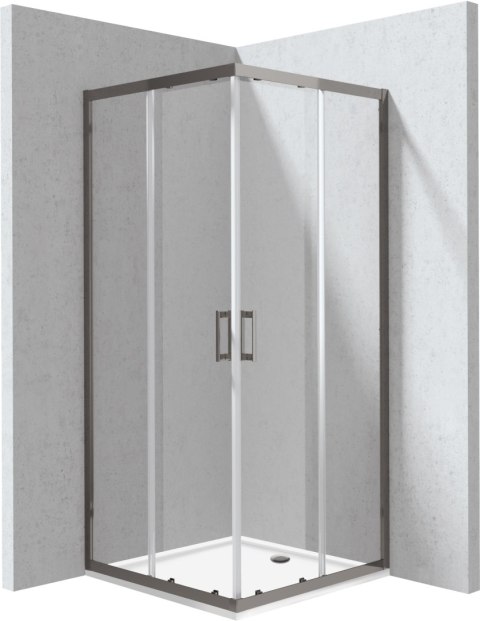Deante Kabina prysznicowa z brodzikiem kwadratowa - 80x80 cm
