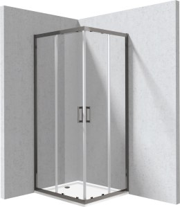 Deante Kabina prysznicowa z brodzikiem prostokątna - 80x90 cm