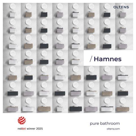 Hamnes Oltens Hamnes szafka podumywalkowa 120 cm czarny mat 60025300