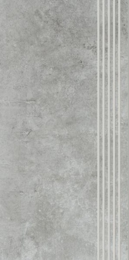 SCRATCH GRYS STOPNICA PROSTA NACINANA MAT. 29,8X59,8 G1