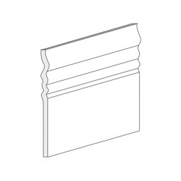 EQUIPE SKIRTING NEGRO MATE 15X15 G1 EQ 21021