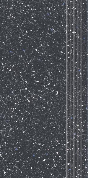 (MACROSIDE )MOONDUST ANTRACITE STOPNICA PROSTA NACINANA MAT. 29,8x59,8 G1 (MACROSIDE )MOONDUST ANTRACITE STOPNICA PROSTA NACINANA MAT. 29,8x59,8 G1