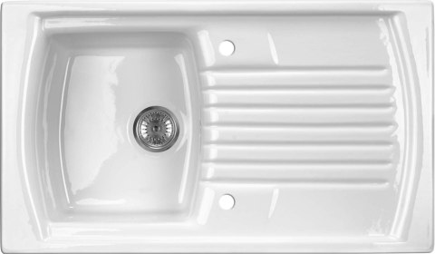 Deante Zlewozmywak ceramiczny 1-komorowy z ociekaczem Deante Zlewozmywak ceramiczny 1-komorowy z ociekaczem