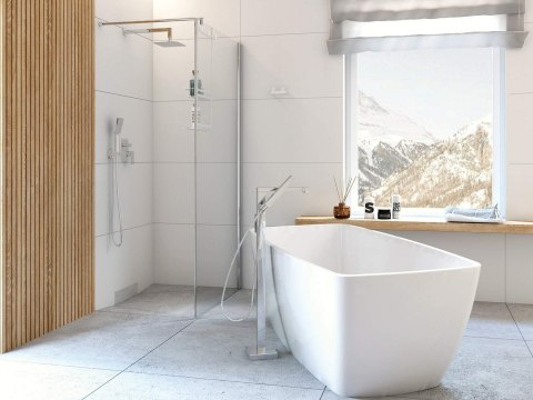 Deante Ścianka prysznicowa / walk-in systemu Kerria Plus 80 cm Deante Ścianka prysznicowa / walk-in systemu Kerria Plus 80 cm
