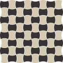 MODERNIZM NERO MOZAIKA PRASOWANA K.3,6X4,4 MIX C 30,86X30,86 G1