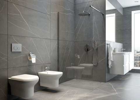Gulfoss Oltens Gulfoss bidet wiszący z powłoką SmartClean biały 46503000 Gulfoss Oltens Gulfoss bidet wiszący z powłoką SmartClean biały 46503000
