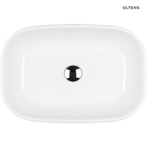 Jurong Oltens Jurong umywalka 54x36 cm nablatowa z powłoką SmartClean biała 40804000 Jurong Oltens Jurong umywalka 54x36 cm nablatowa z powłoką SmartClean biała 40804000