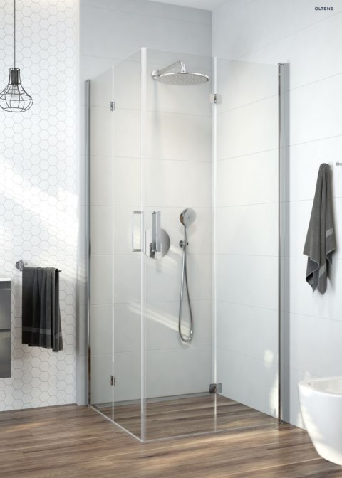 Driva EasyClick Oltens Driva EasyClick Alling 60 zestaw prysznicowy z mydelniczką chrom/biały 36004110 Driva EasyClick Oltens Driva EasyClick Alling 60 zestaw prysznicowy z mydelniczką chrom/biały 36004110