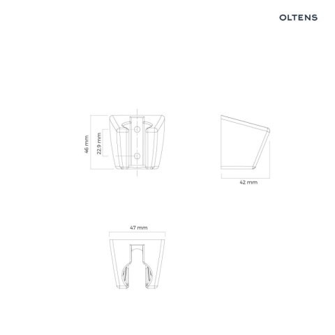 Driva EasyClick Oltens Driva EasyClick Gide zestaw prysznicowy chrom/biały 36007110 Driva EasyClick Oltens Driva EasyClick Gide zestaw prysznicowy chrom/biały 36007110