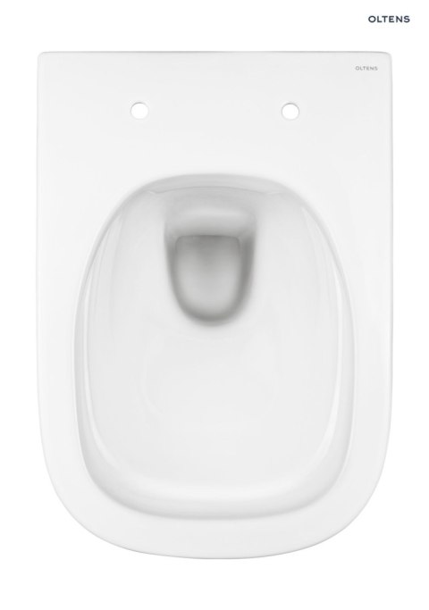 Gulfoss Zestaw Oltens Gulfoss miska WC wisząca PureRim z powłoką SmartClean z deską wolnoopadającą Slim 42509000 Gulfoss Zestaw Oltens Gulfoss miska WC wisząca PureRim z powłoką SmartClean z deską wolnoopadającą Slim 42509000