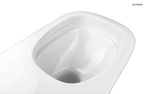 Gulfoss Zestaw Oltens Gulfoss miska WC wisząca PureRim z powłoką SmartClean z deską wolnoopadającą Slim 42509000 Gulfoss Zestaw Oltens Gulfoss miska WC wisząca PureRim z powłoką SmartClean z deską wolnoopadającą Slim 42509000