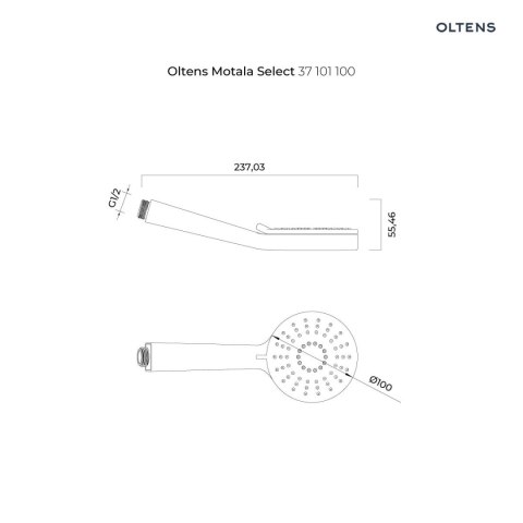 Motala Select Oltens Motala Select Alling 60 zestaw prysznicowy z mydelniczką chrom 36005100 Motala Select Oltens Motala Select Alling 60 zestaw prysznicowy z mydelniczką chrom 36005100