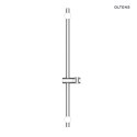 Saxan EasyClick Oltens Saxan EasyClick Alling 60 zestaw prysznicowy chrom/biały 36000110