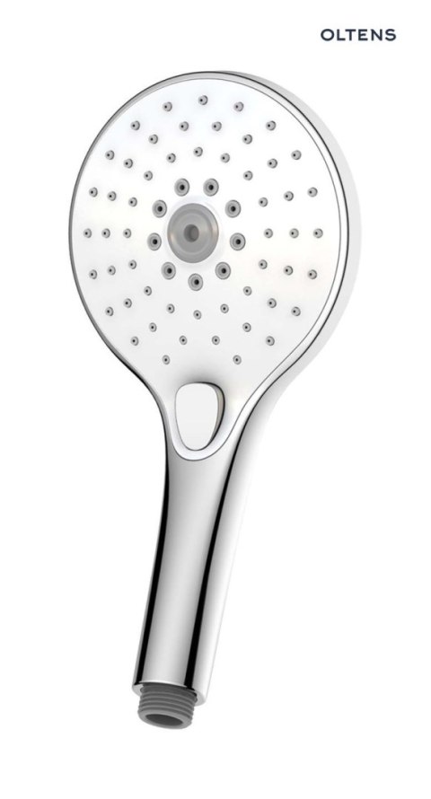 Saxan EasyClick Oltens Saxan EasyClick Alling 60 zestaw prysznicowy z mydelniczką chrom/biały 36003110 Saxan EasyClick Oltens Saxan EasyClick Alling 60 zestaw prysznicowy z mydelniczką chrom/biały 36003110