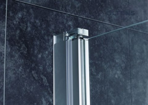 Trana Oltens Trana drzwi prysznicowe 80 cm wnękowe szkło przezroczyste 21207100 Trana Oltens Trana drzwi prysznicowe 80 cm wnękowe szkło przezroczyste 21207100