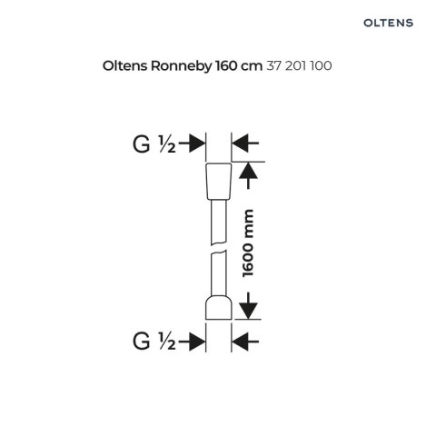 Ume Oltens Ume Alling 60 zestaw prysznicowy z mydelniczką chrom 36006100 Ume Oltens Ume Alling 60 zestaw prysznicowy z mydelniczką chrom 36006100