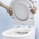 Vernal Zestaw Oltens Vernal miska WC wisząca PureRim z powłoką SmartClean z deską wolnoopadającą 42506000