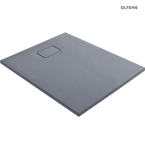 Bergytan Oltens Bergytan brodzik 100x80 cm prostokątny RockSurface szary beton 15100700 Bergytan Oltens Bergytan brodzik 100x80 cm prostokątny RockSurface szary beton 15100700