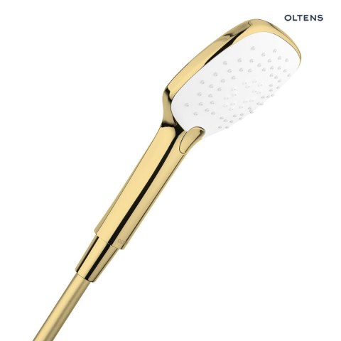 Driva EasyClick Oltens Driva EasyClick (S) Gide zestaw prysznicowy złoty połysk/biały 36008080