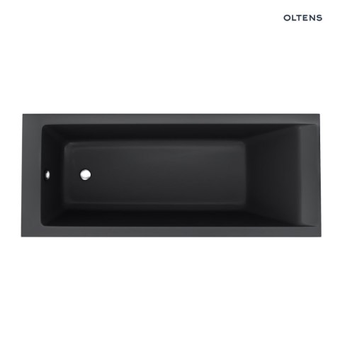 Langfoss Oltens Langfoss wanna prostokątna 150x70 akrylowa czarny mat 10002300 Langfoss Oltens Langfoss wanna prostokątna 150x70 akrylowa czarny mat 10002300