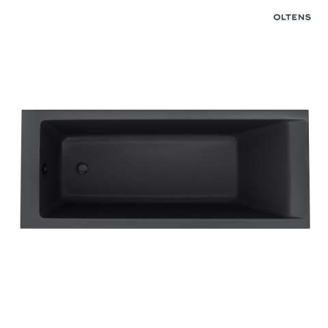 Langfoss Oltens Langfoss wanna prostokątna 170x70 akrylowa czarny mat 10004300 Langfoss Oltens Langfoss wanna prostokątna 170x70 akrylowa czarny mat 10004300