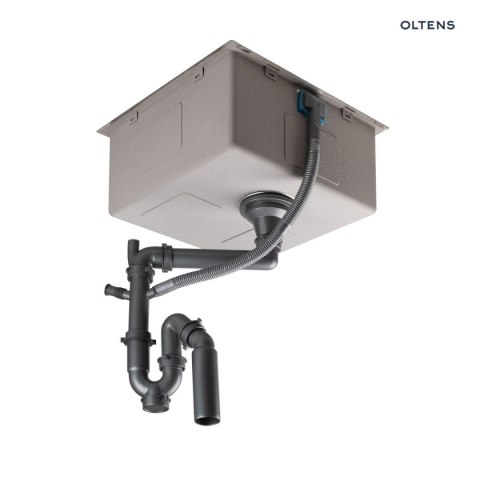 Stalvask Oltens Stalvask zlewozmywak stalowy 1-komorowy 76x44 cm stal polerowana 71102100 Stalvask Oltens Stalvask zlewozmywak stalowy 1-komorowy 76x44 cm stal polerowana 71102100