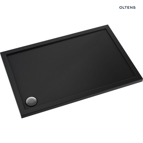 Superior Oltens Superior brodzik 100x90 cm prostokątny akrylowy czarny mat 15005300 Superior Oltens Superior brodzik 100x90 cm prostokątny akrylowy czarny mat 15005300