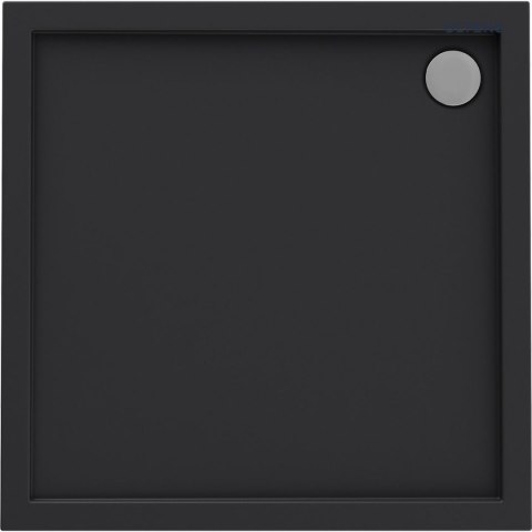 Superior Oltens Superior brodzik 90x90 cm kwadratowy akrylowy czarny mat 17001300 Superior Oltens Superior brodzik 90x90 cm kwadratowy akrylowy czarny mat 17001300