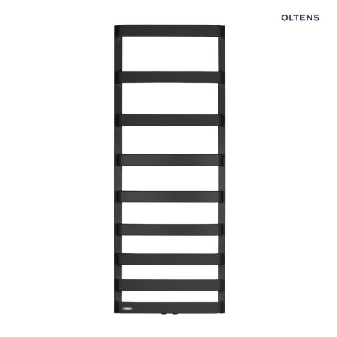 Varme Oltens Varme grzejnik łazienkowy 129,5x50 cm czarny mat 55002300 Varme Oltens Varme grzejnik łazienkowy 129,5x50 cm czarny mat 55002300