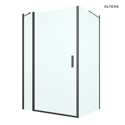 Verdal Oltens Verdal kabina prysznicowa 120x100 cm prostokątna drzwi ze ścianką czarny mat/szkło przezroczyste 20214300 Verdal Oltens Verdal kabina prysznicowa 120x100 cm prostokątna drzwi ze ścianką czarny mat/szkło przezroczyste 20214300