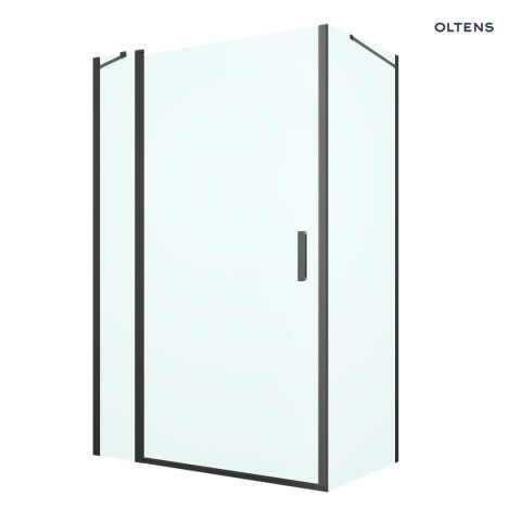 Verdal Oltens Verdal kabina prysznicowa 120x80 cm prostokątna drzwi ze ścianką czarny mat/szkło przezroczyste 20210300 Verdal Oltens Verdal kabina prysznicowa 120x80 cm prostokątna drzwi ze ścianką czarny mat/szkło przezroczyste 20210300