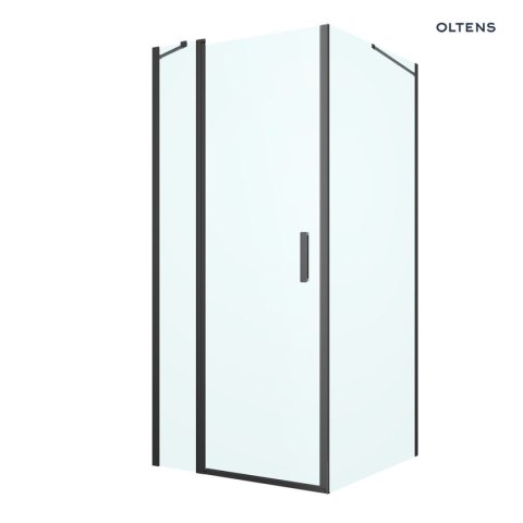 Verdal Oltens Verdal kabina prysznicowa 90x100 cm prostokątna drzwi ze ścianką czarny mat/szkło przezroczyste 20208300 Verdal Oltens Verdal kabina prysznicowa 90x100 cm prostokątna drzwi ze ścianką czarny mat/szkło przezroczyste 20208300