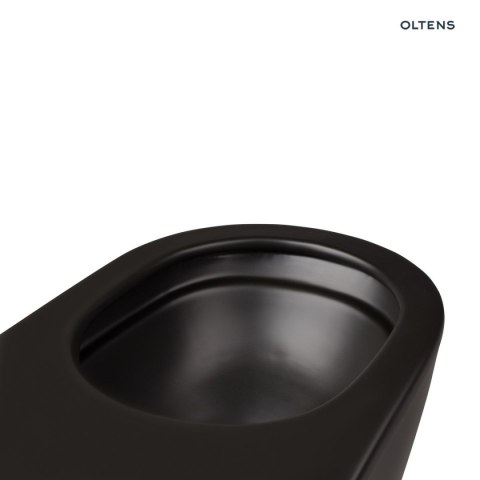Hamnes Oltens Hamnes miska WC wisząca PureRim z powłoką SmartClean czarny mat 42513300 Hamnes Oltens Hamnes miska WC wisząca PureRim z powłoką SmartClean czarny mat 42513300