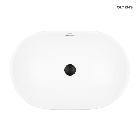 Tive Oltens Tive umywalka 61x40 cm wpuszczana owalna z powłoką SmartClean biała 40823000 Tive Oltens Tive umywalka 61x40 cm wpuszczana owalna z powłoką SmartClean biała 40823000