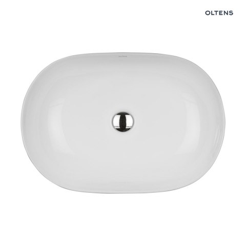 Hamnes Thin Oltens Hamnes Thin umywalka 60,5x41,5 cm nablatowa owalna z powłoką SmartClean biała 40820000 Hamnes Thin Oltens Hamnes Thin umywalka 60,5x41,5 cm nablatowa owalna z powłoką SmartClean biała 40820000