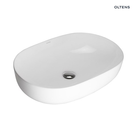 Hamnes Thin Oltens Hamnes Thin umywalka 60,5x41,5 cm nablatowa owalna z powłoką SmartClean biała 40820000 Hamnes Thin Oltens Hamnes Thin umywalka 60,5x41,5 cm nablatowa owalna z powłoką SmartClean biała 40820000
