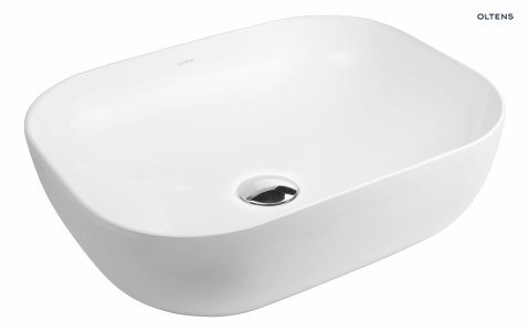 Josen Oltens Josen umywalka 50x39,5 cm nablatowa biała 40305000 Josen Oltens Josen umywalka 50x39,5 cm nablatowa biała 40305000