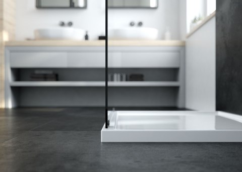 Superior Oltens Superior brodzik 100x80 cm prostokątny akrylowy biały 15002000 Superior Oltens Superior brodzik 100x80 cm prostokątny akrylowy biały 15002000
