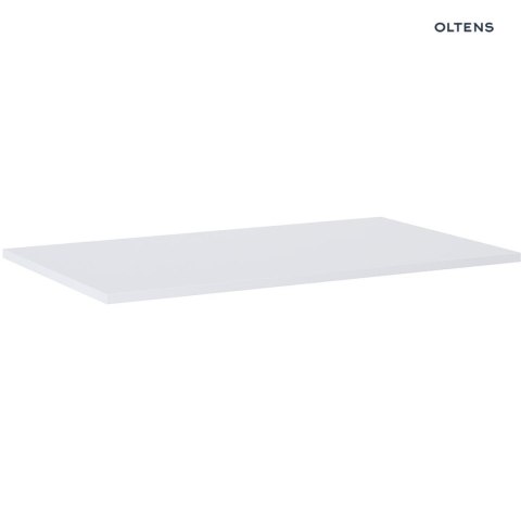 Vernal Oltens Vernal blat 80 cm naszafkowy slim biały połysk 63005000 Vernal Oltens Vernal blat 80 cm naszafkowy slim biały połysk 63005000