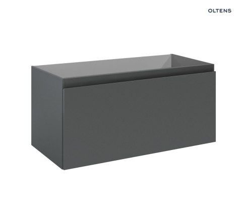 Vernal Oltens Vernal szafka 100 cm podumywalkowa wisząca grafit mat 60015400 Vernal Oltens Vernal szafka 100 cm podumywalkowa wisząca grafit mat 60015400