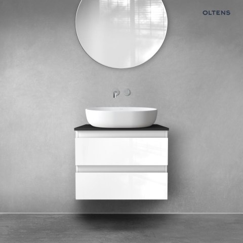 Vernal Oltens Vernal szafka 60 cm podumywalkowa wisząca biały połysk 60002000 Vernal Oltens Vernal szafka 60 cm podumywalkowa wisząca biały połysk 60002000